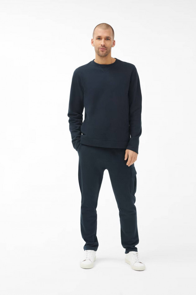 Juvia Cargo Sweatpants in Navy