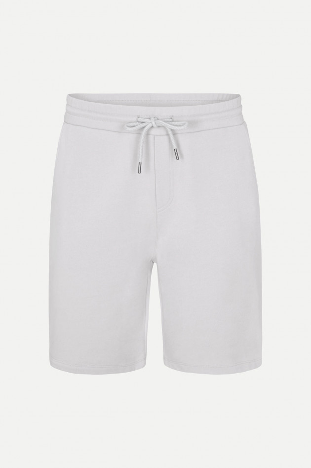 Juvia Jersey-Bermudashorts in Silbergrau