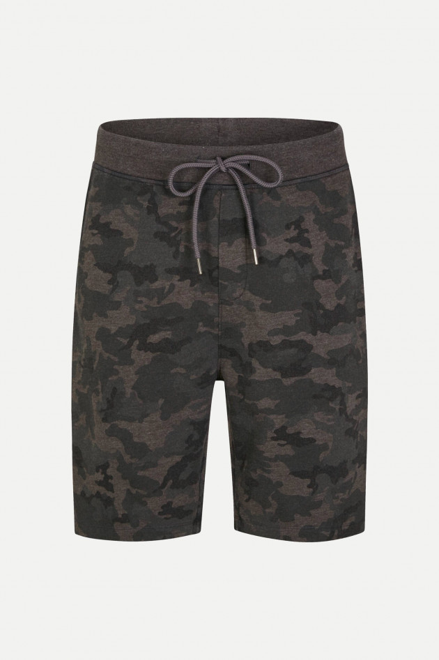 Juvia Jersey-Bermudashorts im Camouflage-Design