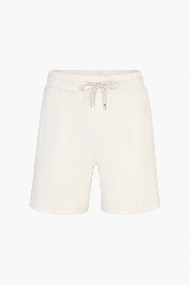 Juvia Frottee-Bermudashorts in Creme