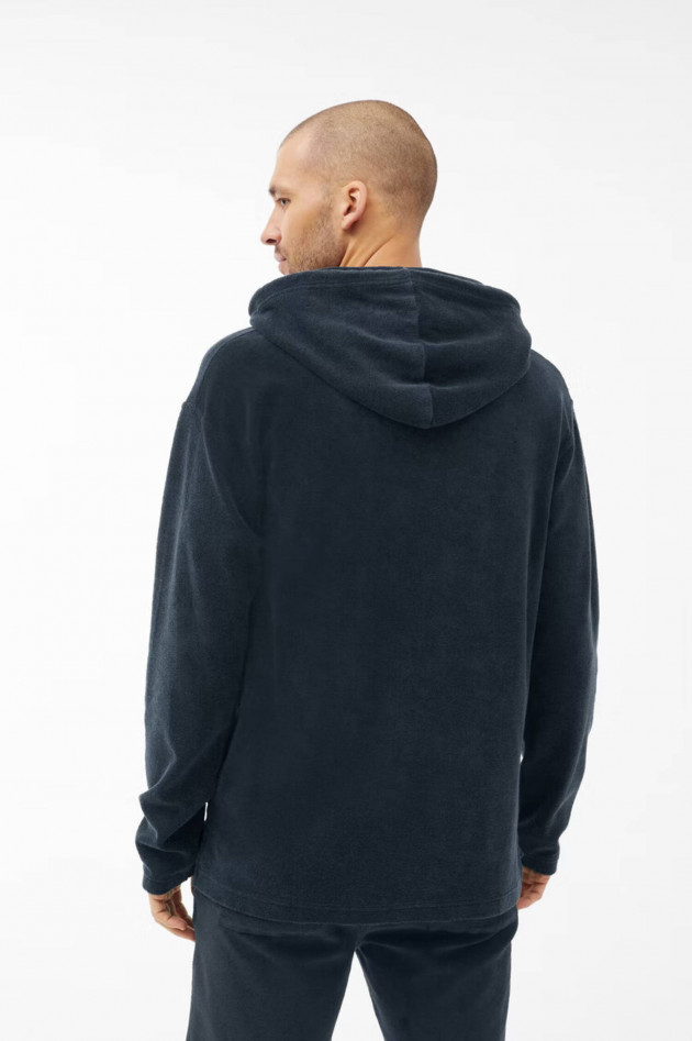 Juvia Frottee Hoodie in Midnight