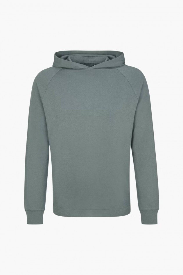 Juvia Hoodie aus Kaschmir-Mix in Graugrün