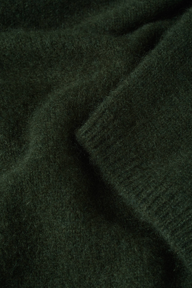 Juvia Kaschmir Pullover in Waldgrün