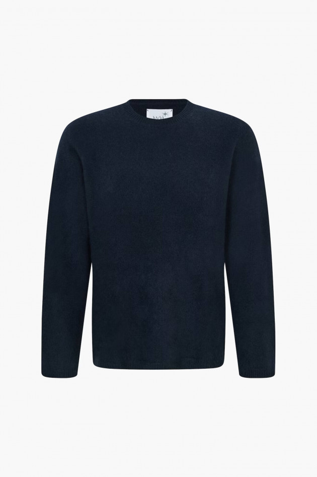 Juvia Cashmere Pullover LIAM in Navy