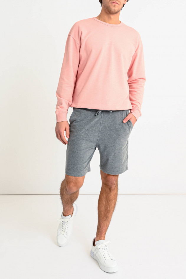 Juvia Shorts aus Baumwoll-Stretch in Grau