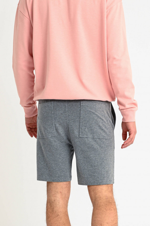 Juvia Shorts aus Baumwoll-Stretch in Grau