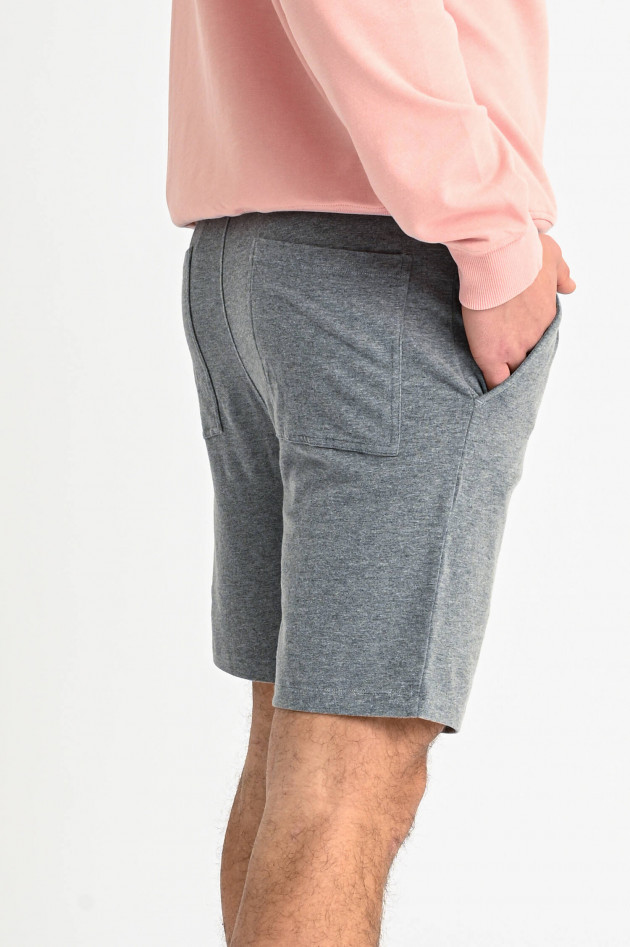 Juvia Shorts aus Baumwoll-Stretch in Grau