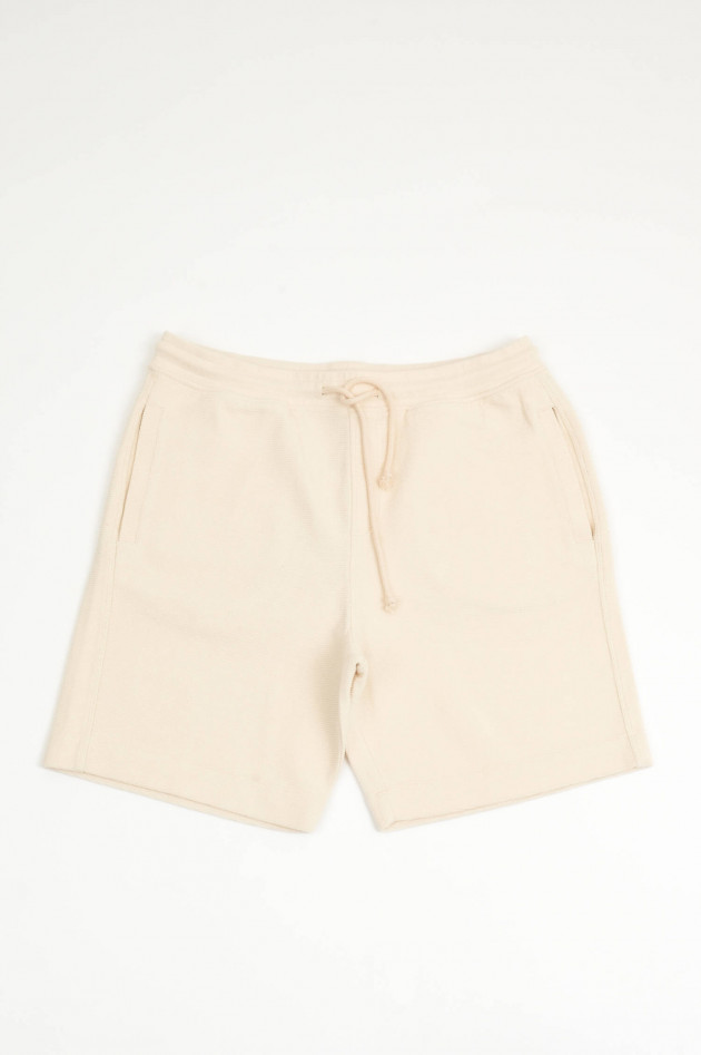 Juvia Curly-Bermudashorts in Creme