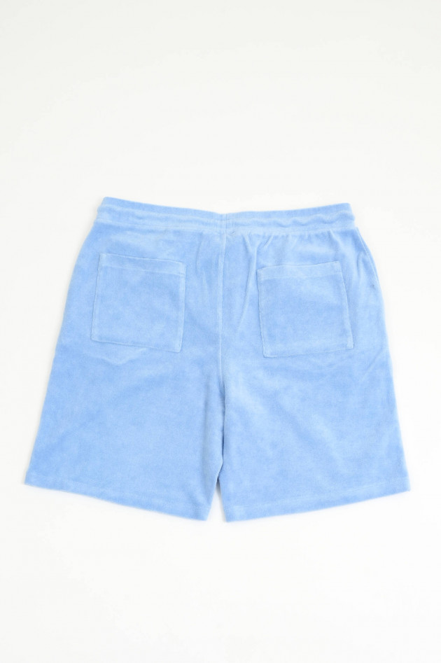 Juvia Frottee-Bermudashorts in Marina Blue