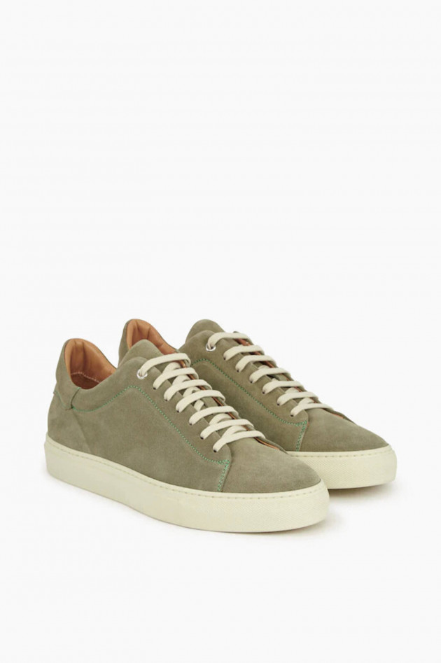 Juvia Veloursleder-Sneaker in Oliv