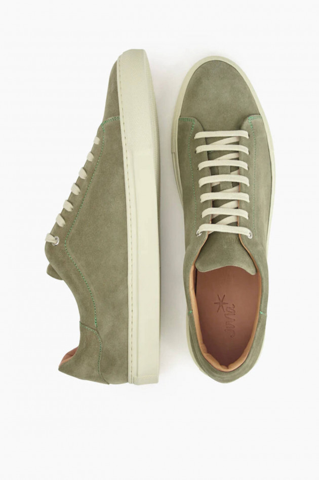 Juvia Veloursleder-Sneaker in Oliv