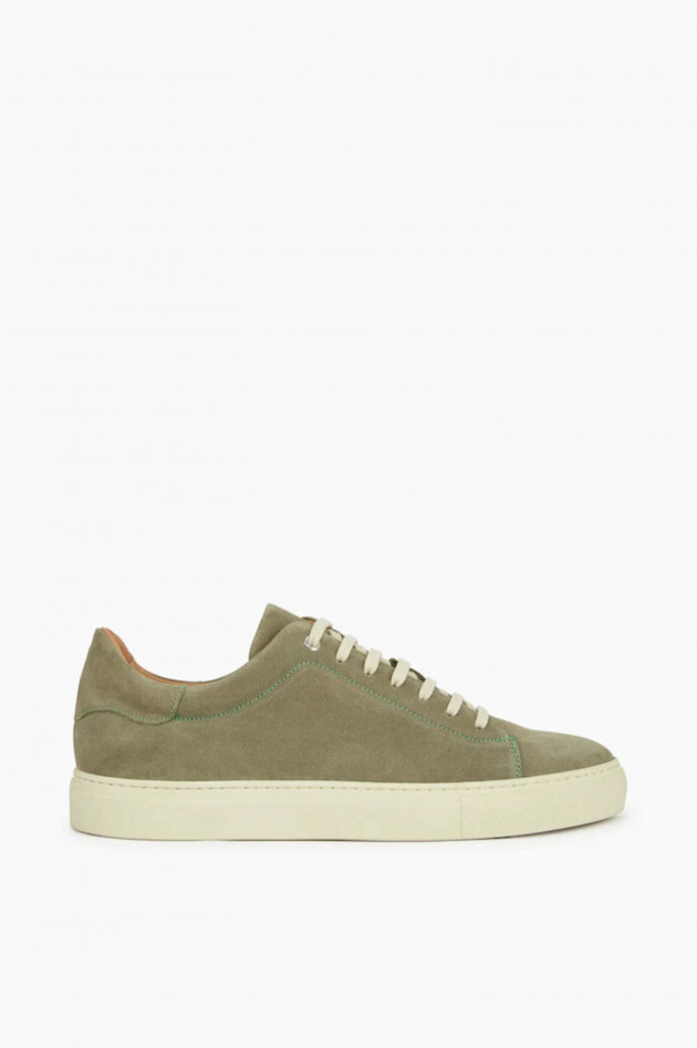 Juvia Veloursleder-Sneaker in Oliv