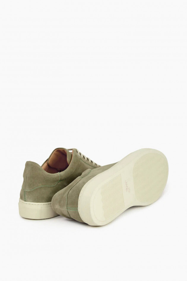 Juvia Veloursleder-Sneaker in Oliv