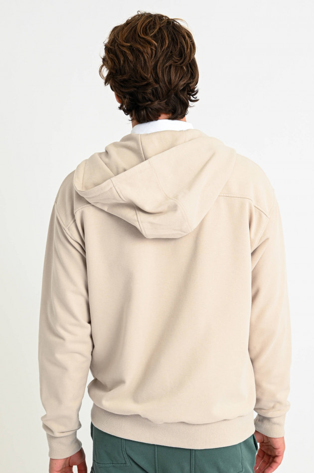 Juvia Sweatjacke in Beige