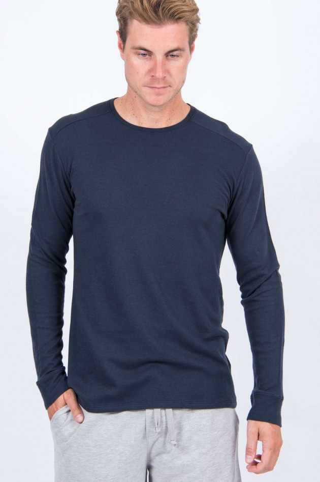 Juvia Cashmix Sweatshirt in Dunkelblau