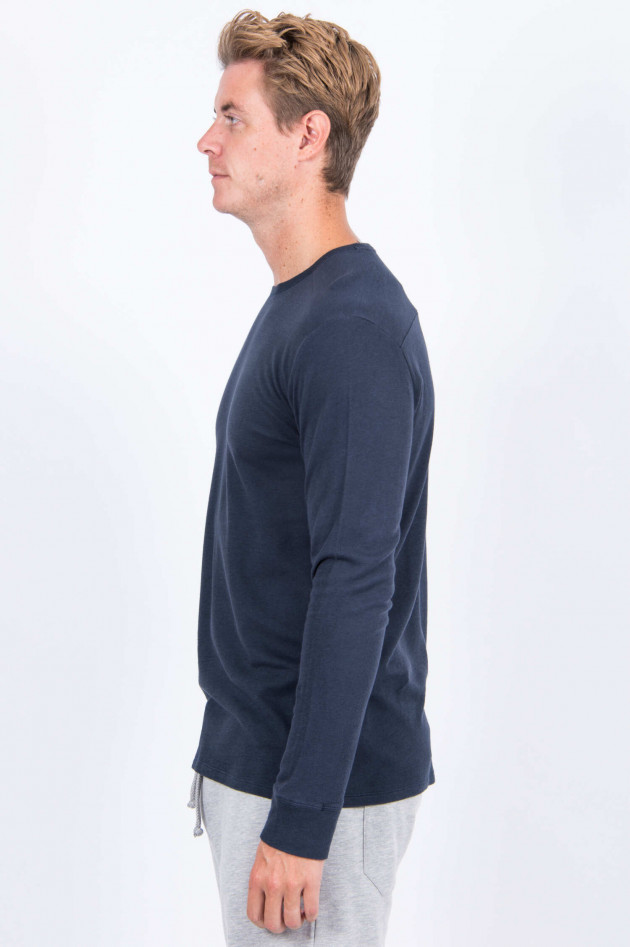 Juvia Cashmix Sweatshirt in Dunkelblau