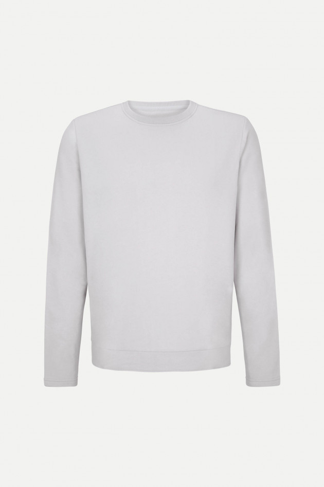 Juvia Sportiver Sweater in Silbergrau