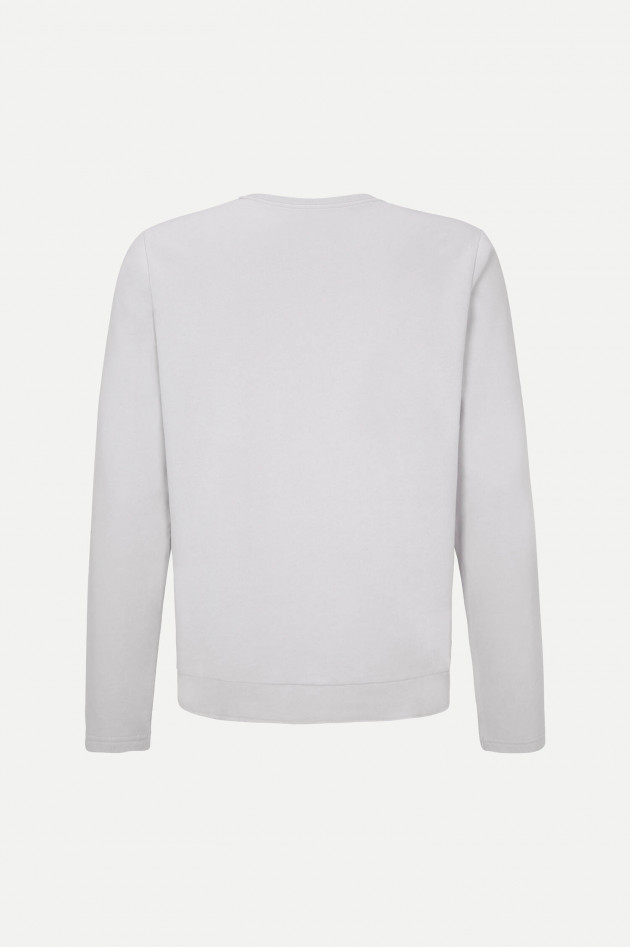 Juvia Sportiver Sweater in Silbergrau