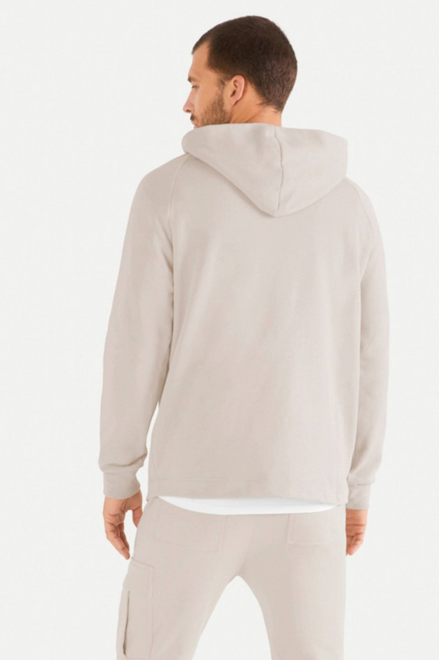 Juvia Fleece Hoodie in Beige