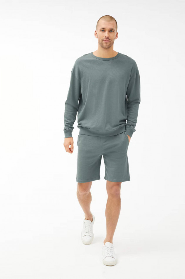 Juvia Leichter Sweater in Graugrün