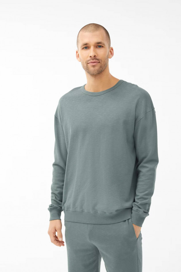 Juvia Leichter Sweater in Graugrün