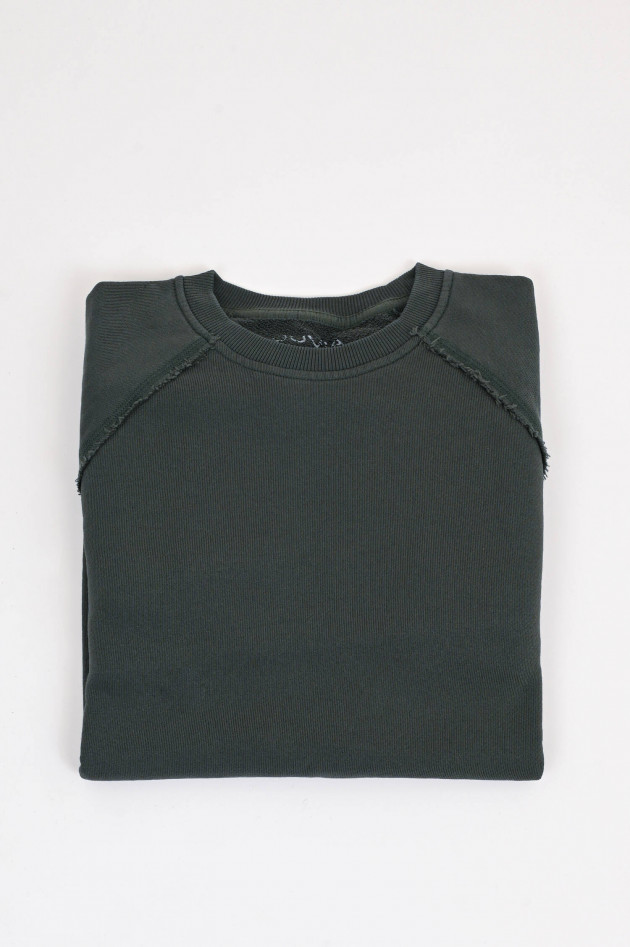 Juvia Sweatshirt aus Baumwolle in Khaki