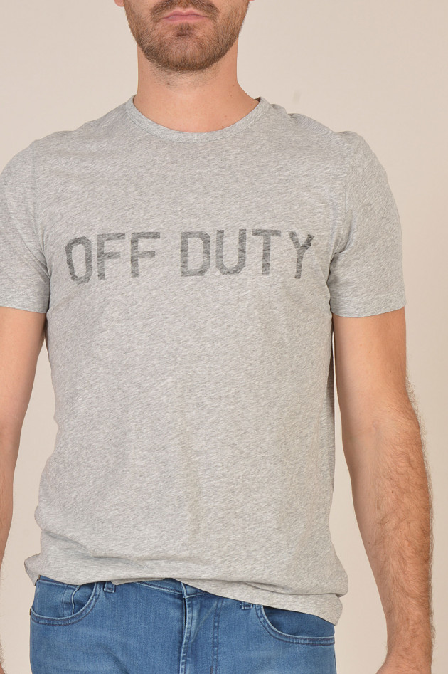 Juvia T-Shirt mit Schriftzug in Grau meliert