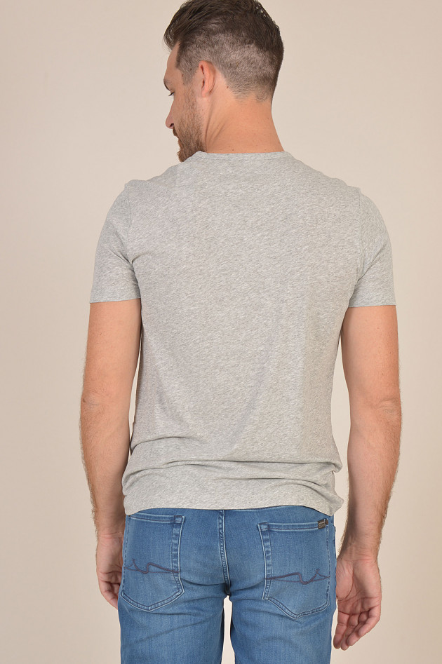 Juvia T-Shirt mit Schriftzug in Grau meliert