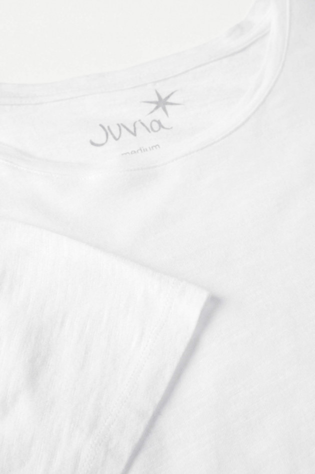 Juvia Basic T-Shirt in Weiß