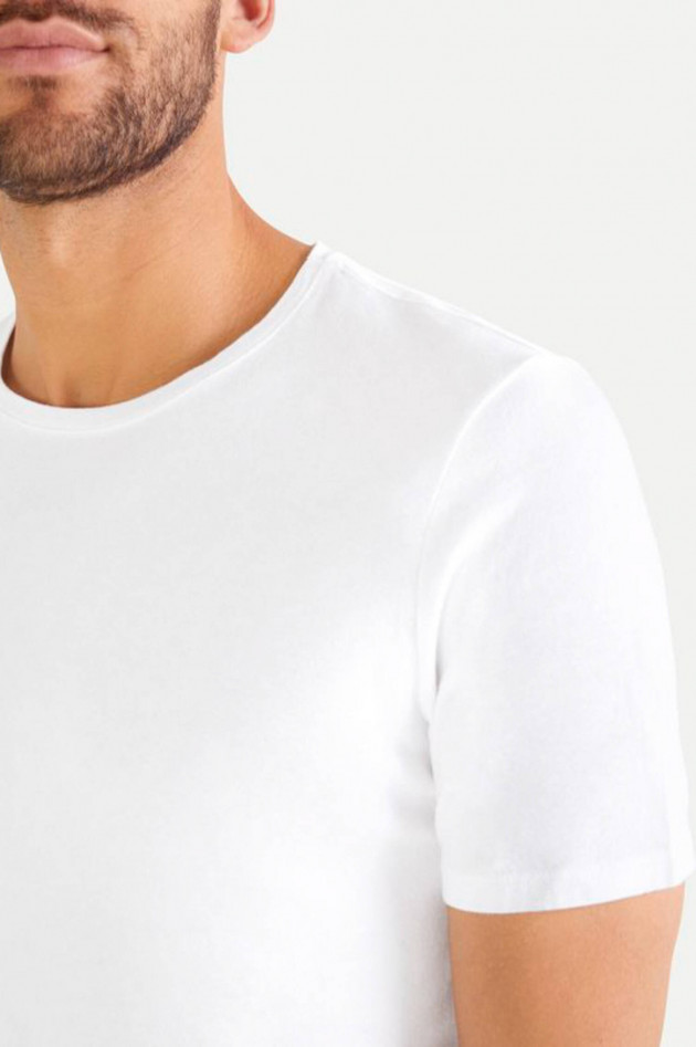 Juvia Basic T-Shirt in Weiß