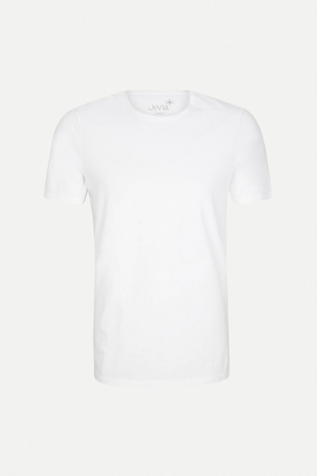 Juvia Basic T-Shirt in Weiß