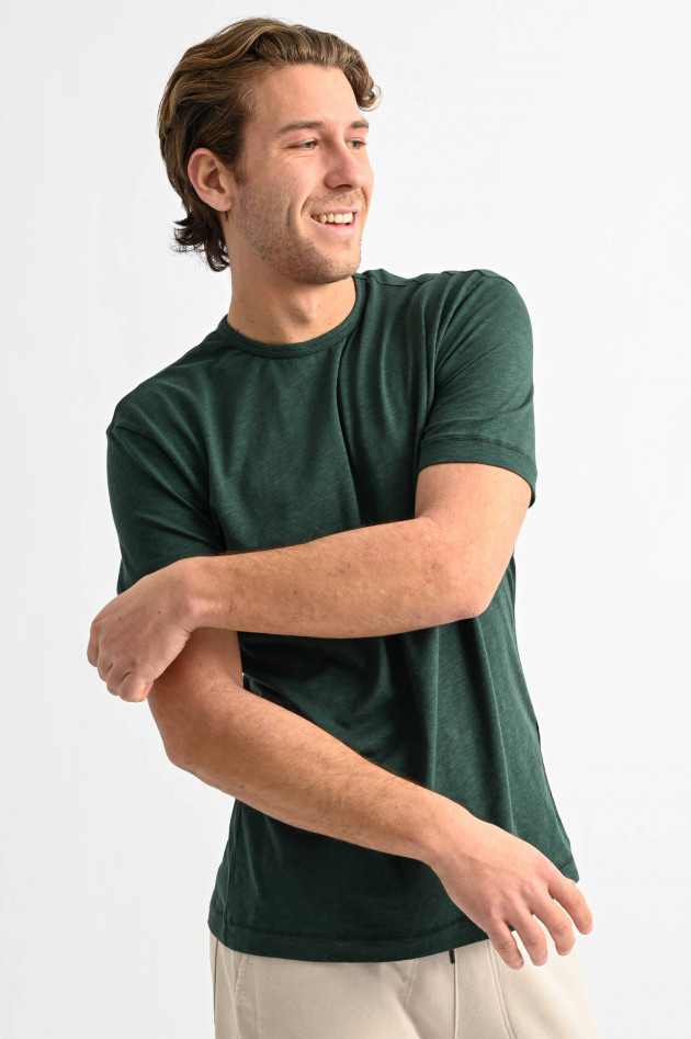 Juvia Basic T-Shirt in Dunkelgrün