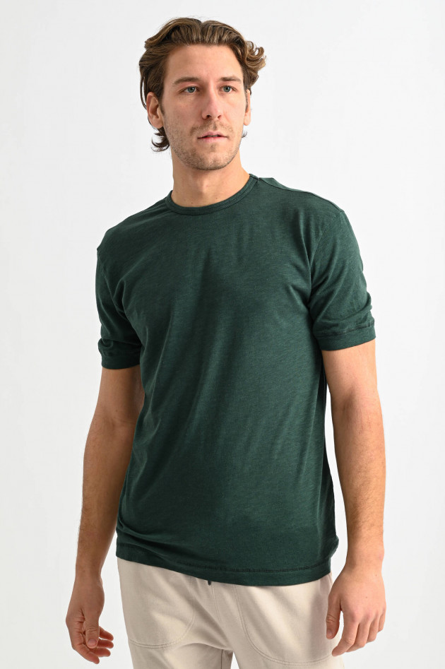Juvia Basic T-Shirt in Dunkelgrün