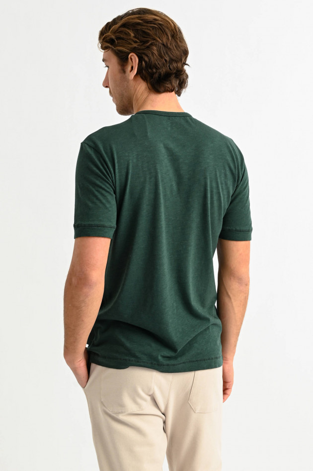 Juvia Basic T-Shirt in Dunkelgrün