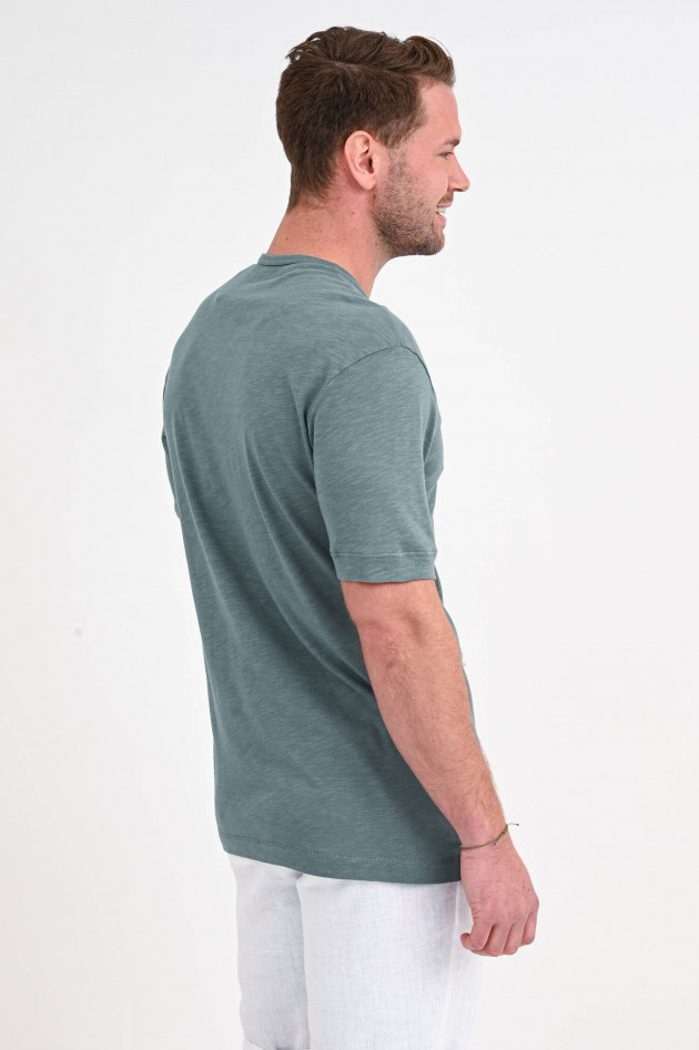 Juvia Basic T-Shirt in Graugrün