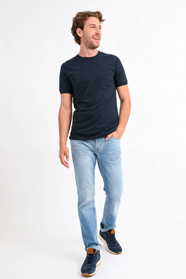 Juvia Basic T-Shirt LENN in Navy