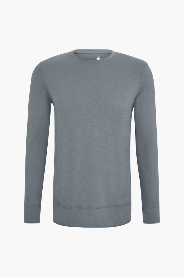Juvia Langarm Shirt in Anthrazit