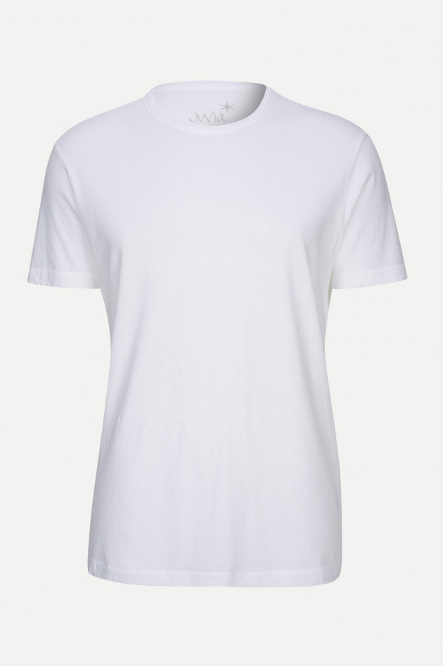 Juvia T-Shirt aus Baumwolle in Weiß