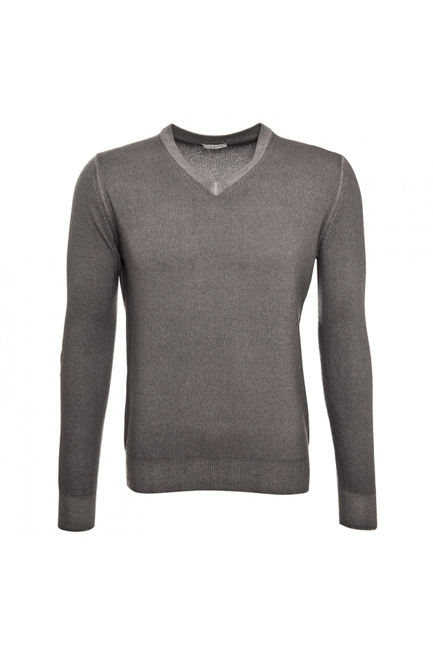 Zanieri Kaschmirpullover in Grau