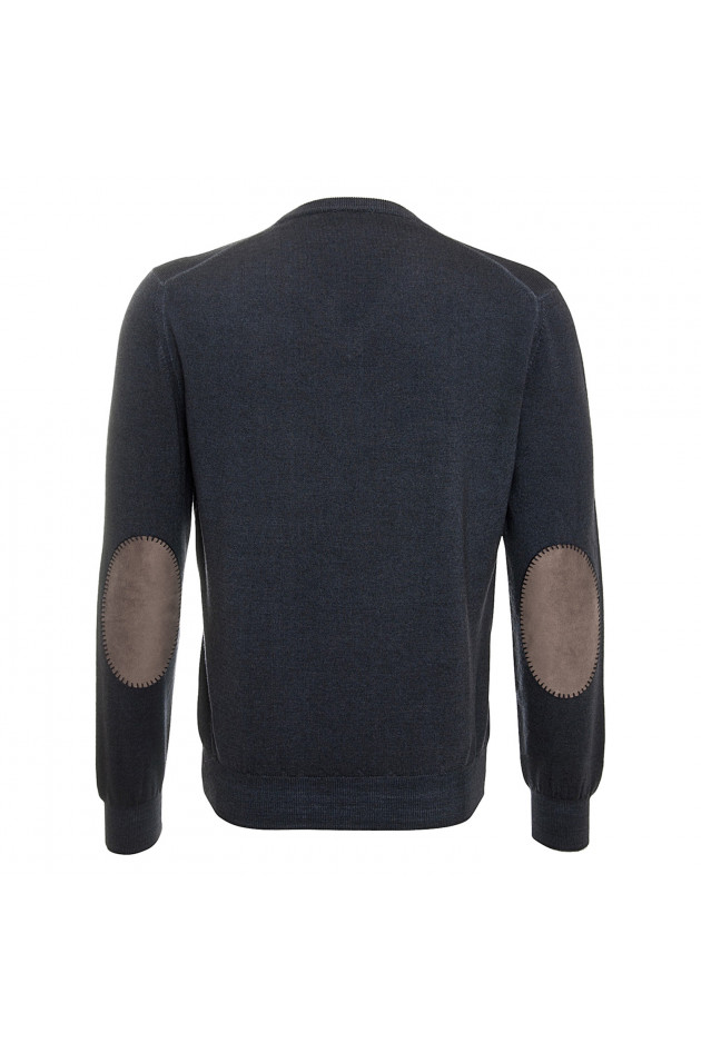 Zanieri Kaschmirpullover in Navy