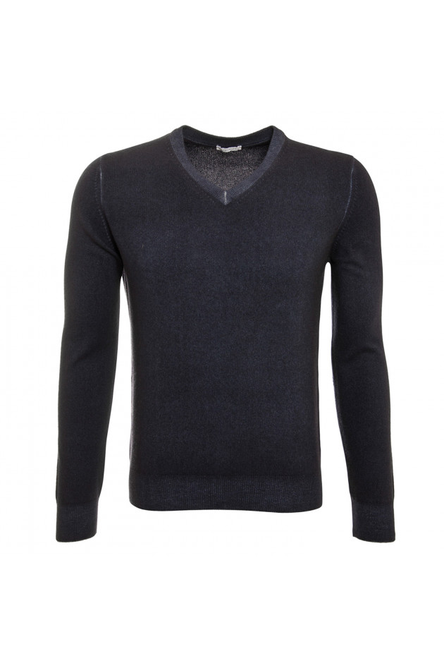 Zanieri Kaschmirpullover in Navy