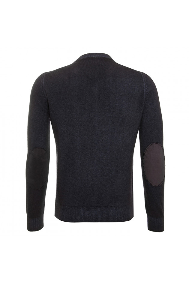 Zanieri Kaschmirpullover in Navy