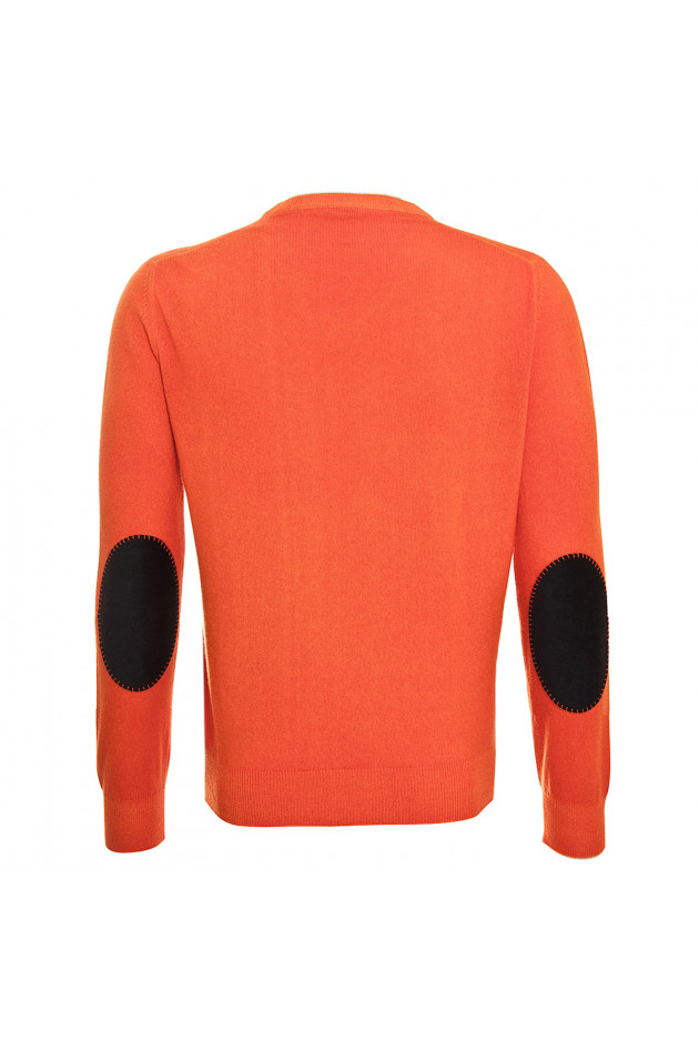 Zanieri Kaschmirpullover in Orange