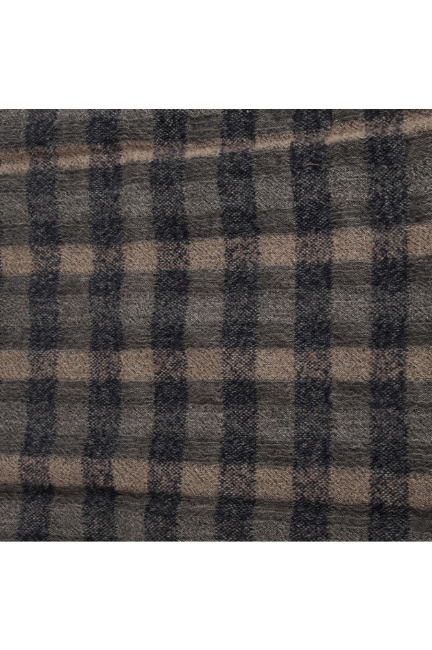 andrea's 1947 Kaschmirschal Grau Blau