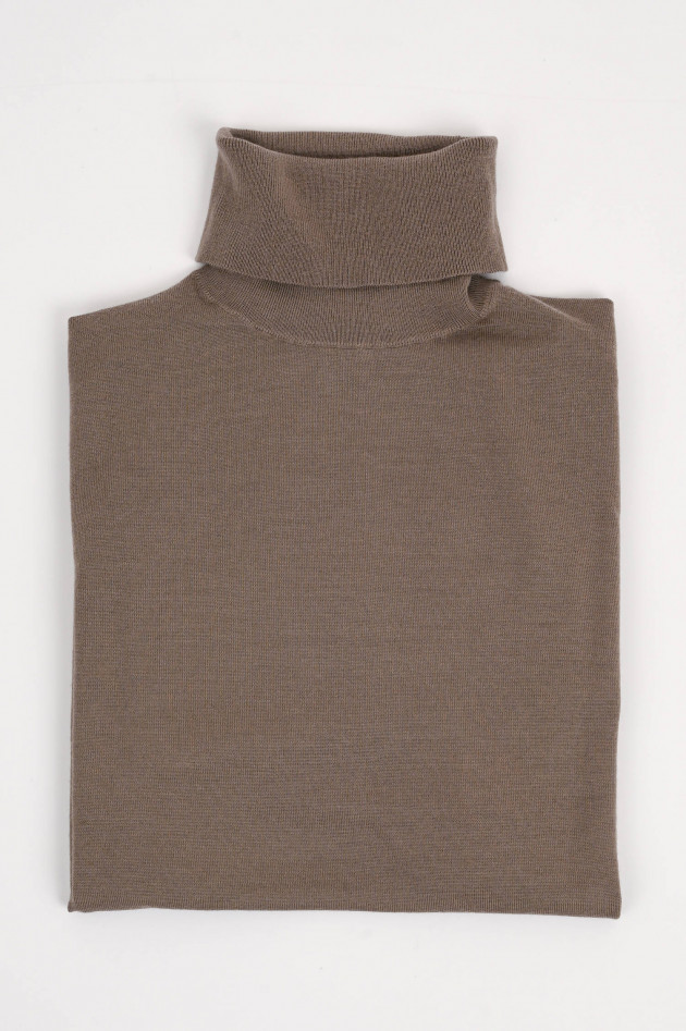 Kiefermann Feinstrick Pullover in Taupe