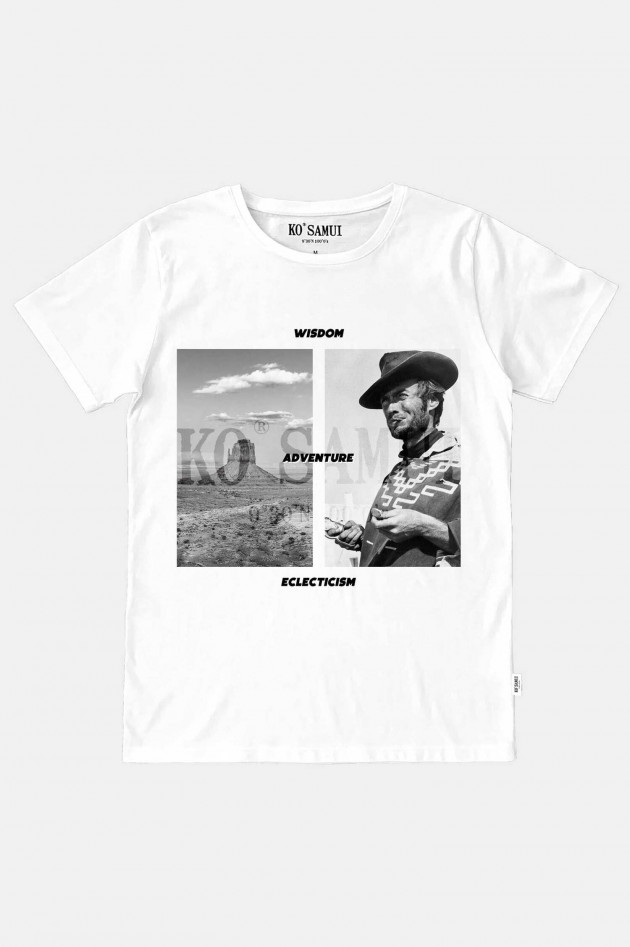 Ko Samui T-Shirt WISDOM in Weiß