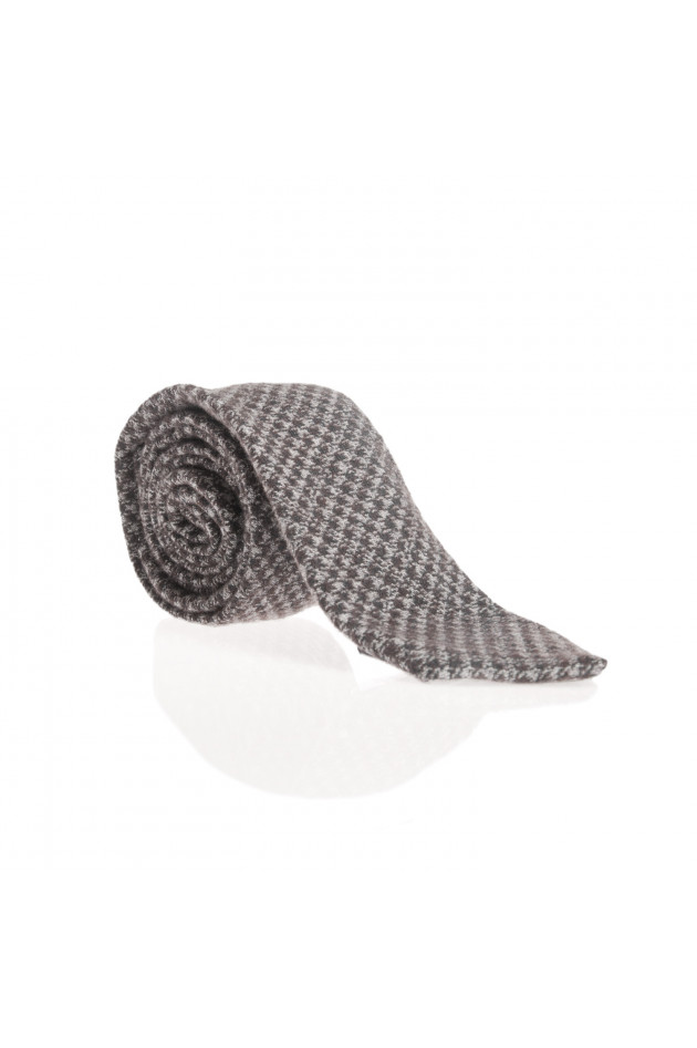 Pelo Krawatte in Braun/Grau gemustert