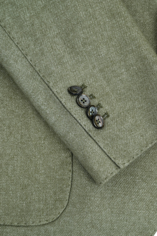 L.B.M. Sakko aus Woll-Cashmere-Mix in Salbei