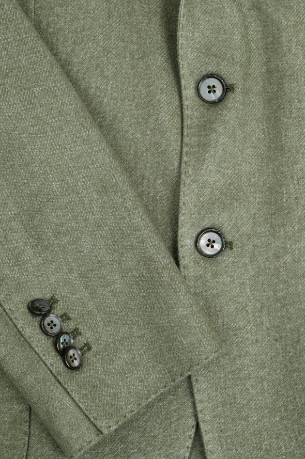 L.B.M. Sakko aus Woll-Cashmere-Mix in Salbei
