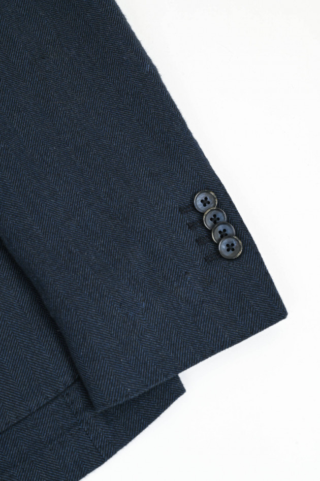 L.B.M. Sakko aus Woll-Cashmere-Mix in Navy